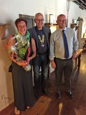 Prsidentskifte i lgod Rotary 